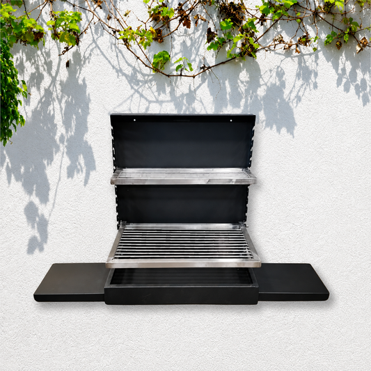 50 cm Wall-Mounted Charcoal BBQ