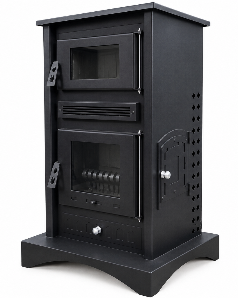 Wood Chimney with Oven