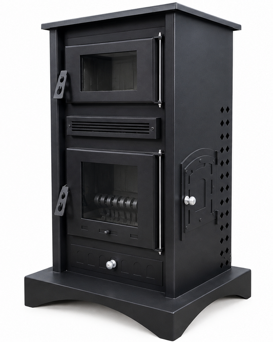 Wood Chimney with Oven
